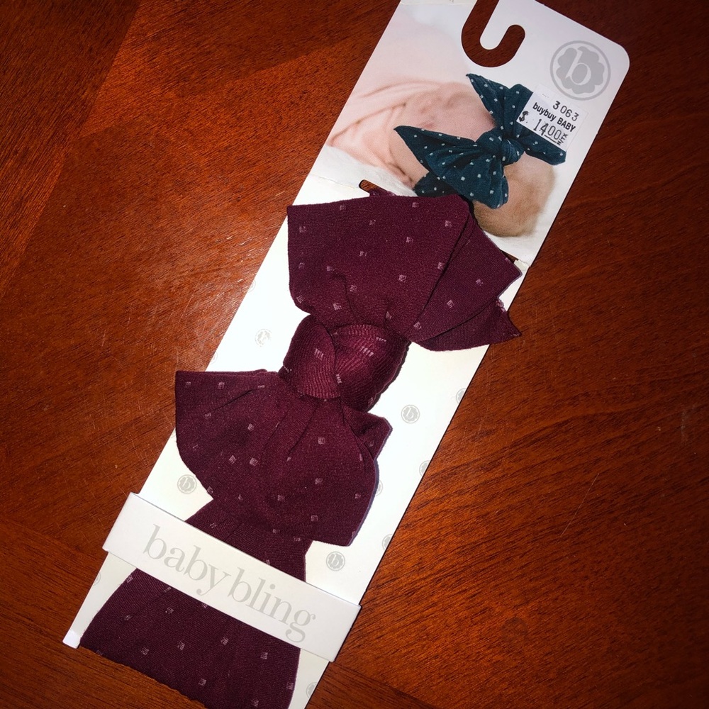 baby bling bow